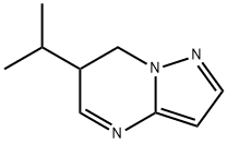 Pyrazolo[1,5-a]pyrimidine, 6,7-dihydro-6-(1-methylethyl)- (9CI) 结构式