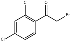 2-溴-2',4'-二氯苯乙酮 结构式