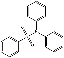 N,N-DIPHENYL-BENZENESULFONAMIDE 结构式