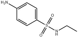 4-氨基-N-乙基苯磺酰胺 结构式