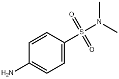 4-氨基-N,N-二甲基苯磺酰胺 结构式