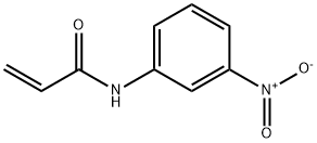 3-硝基-N-丙烯酰基苯胺 结构式