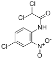 4-CHLORO-2-NITRO-N-DICHLORO ACETYLANILINE 结构式