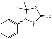 (R)-(-)-5,5-二甲基-4-苯-2-唑烷酮 结构式