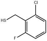 2-氯-6-氟苄基硫醇 结构式