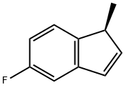 1H-Indene,5-fluoro-1-methyl-,(1S)-(9CI) 结构式