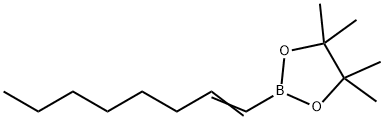 1-辛基硼酸频哪醇酯 结构式