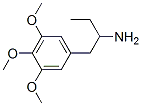 1-(3,4,5-Trimethoxyphenyl)butane-2-amine 结构式