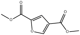 3,5-Furandicarboxylic acid dimethyl ester 结构式