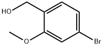 4-溴-2-甲氧基苯甲醇 结构式