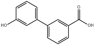 3-HYDROXYBIPHENYL-3-CARBOXYLIC ACID 结构式