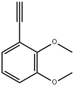 2,3-二甲氧基苯乙炔 结构式