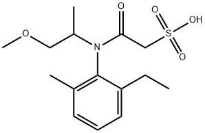 异丙甲草胺 (ESA) 结构式