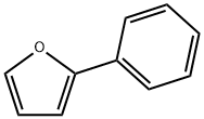 2-苯基呋喃 结构式