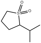 Thiophene, tetrahydro-2-(1-methylethyl)-, 1,1-dioxide (9CI) 结构式