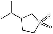 Thiophene, tetrahydro-3-isopropyl-, 1,1-dioxide (8CI) 结构式