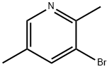 3-溴-2,5-二甲基吡啶 结构式
