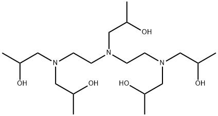 N,N,N',N',N'-五(2-羟丙基)二乙三胺 结构式