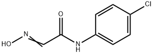 N-(4-氯苯基)-2-(羟基亚氨基)乙酰胺 结构式