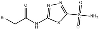 N-bromoacetazolamide 结构式
