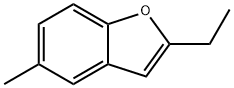 2-乙基-5-甲基苯并呋喃 结构式