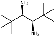 (R,R)-3,4-DIAMINO-2,2,5,5-TETRAMETHYLHEXANE 结构式