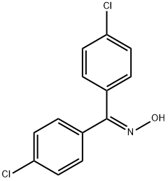 N-[Bis(4-chlorophenyl)methylene]hydroxylamine 结构式