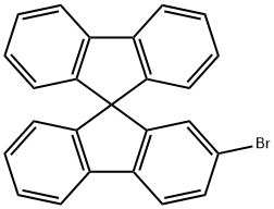 2-溴-9,9'-螺二芴 结构式