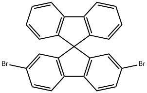 2,7-二溴-9,9'-螺二芴 结构式