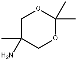 2,2,5-三甲基-1,3-二噁烷-5-胺 结构式