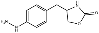 4-(4-肼基苄基)-2-唑烷酮 结构式
