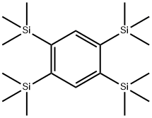 1,2,4,5-四(三甲硅基)苯 结构式