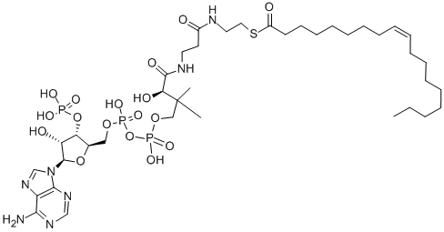 油酰辅酶A,钾盐 结构式