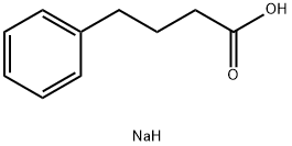 4-苯基丁酸钠盐 结构式