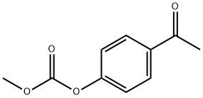 Carbonic acid 4-acetylphenyl(methyl) ester 结构式