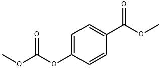 Carbonic acid methyl[p-(methoxycarbonyl)phenyl] ester 结构式