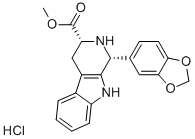 (1R,3R)-Methyl1-(benzo[d][1,3]dioxol-5-yl)-2,3,4,9-tetrahydro-1H-pyrido[3,4-b]indole-3-carboxylatehydrochloride