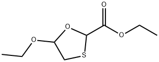 1,3-Oxathiolane-2-carboxylicacid,5-ethoxy-,ethylester(9CI) 结构式