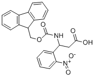 3-((((9H-Fluoren-9-yl)methoxy)carbonyl)amino)-3-(2-nitrophenyl)propanoicacid