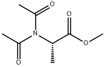 Alanine,  N,N-diacetyl-,  methyl  ester 结构式