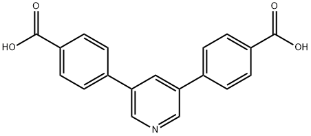 3,5-二(4-羧基苯基)吡啶 结构式