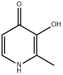 3-羟基-2-甲基-4(1H)-吡啶酮 结构式