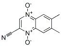 2-Quinoxalinecarbonitrile, 6,7-dimethyl-, 1,4-dioxide (9CI) 结构式