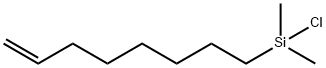 7-辛基二甲基氯硅烷 结构式