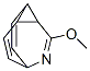 3-Methoxy-4-azatricyclo[3.3.2.02,8]deca-3,6,9-triene 结构式