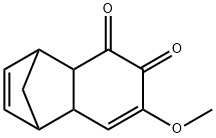 1,4-Methanonaphthalene-5,6-dione, 1,4,4a,8a-tetrahydro-7-methoxy- (8CI) 结构式