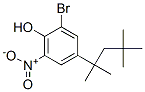 2-BROMO-6-NITRO-4-(1,1,3,3-TETRAMETHYLBUTYL)PHENOL 结构式