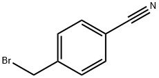 4-氰基溴苄 结构式