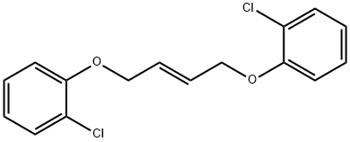 1,4-BIS-(2-CHLOROPHENOXY)-2-BUTENE 结构式