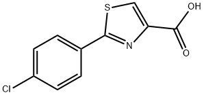 2-(4-氯苯基)-1,3-三唑-4-碳酸 结构式